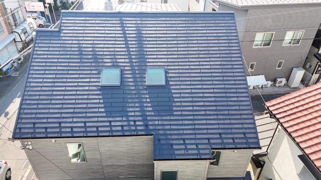 相模原市中央区並木 屋根外壁塗装 完工